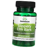 Скользкий вяз, Slippery Elm Bark 400, Swanson