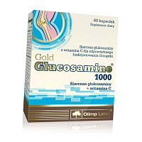 Глюкозамин Сульфат с Витамином С, Gold Glucosamine 1000, Olimp Nutrition