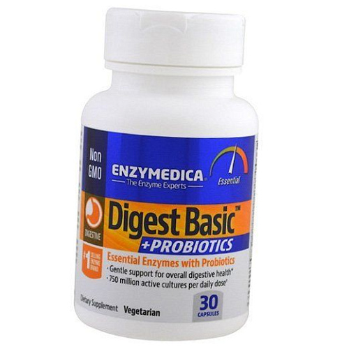 Купить ферменты Digest Basic + Probiotics Enzymedica