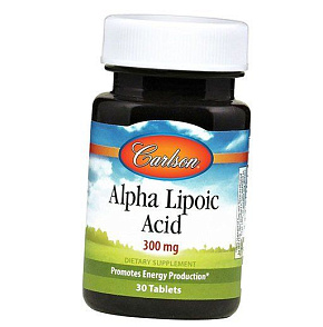 Альфа Липоевая кислота, Alpha Lipoic Acid, Carlson Labs 