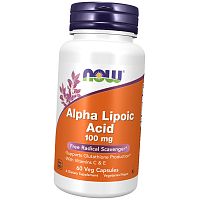 Альфа Липоевая кислота, Alpha Lipoic Acid 100, Now Foods