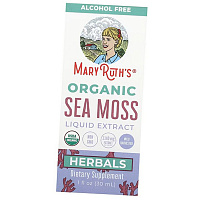 Жидкий экстракт органического морского мха, Organic Sea Moss Liquid Extract, MaryRuth's