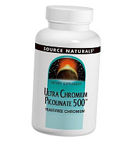 Ультра Хром Пиколинат, Ultra Chromium Picolinate, Source Naturals
