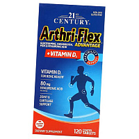 Хондропротектор с витамином Д3, Arthri-Flex Advantage + Vitamin D3, 21st Century