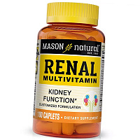 Мультивитамины для почек, Renal Multivitamin, Mason Natural
