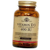 Витамин Д3, Vitamin D3 400, Solgar
