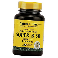 Витамины группы В, Super B-50, Nature's Plus