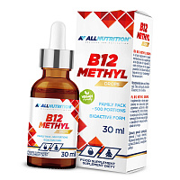 Метилкобаламин, B12 Methyl Drops, All Nutrition