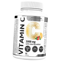 Витамин С с Экстрактом Шиповника, Vitamin C With Rose Hip Extract, Kevin Levrone