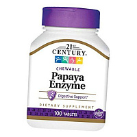 Фермент для пищеварения, Papaya Enzyme, 21st Century