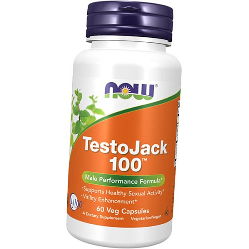 Купити Комплексний тестобустер, Testo Jack 100, Now Foods 