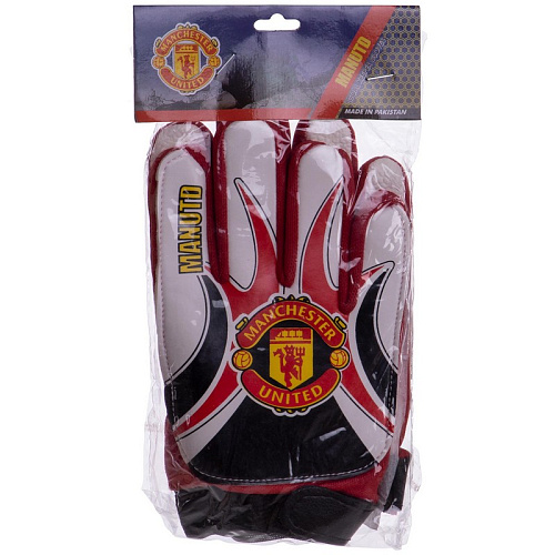 Перчатки вратарские юниорские Manchester FB-0028-05 (5 Красно-белый)