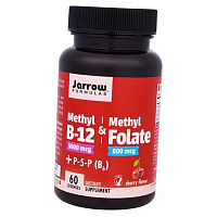 Метил В-12 и Метилфолат, Methyl B-12 5000 & Methyl Folate 800, Jarrow Formulas