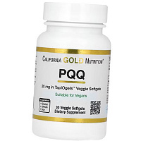 Пирролохинолинхинон, PQQ 20, California Gold Nutrition 