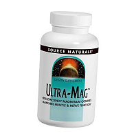 Магний В6, Ultra-Mag, Source Naturals