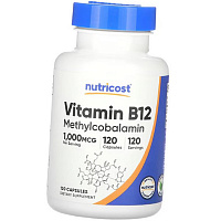 Метилкобаламин, Vitamin B12 1000, Nutricost