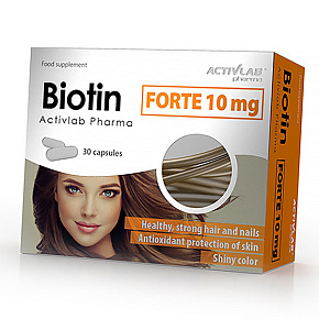 Биотин капсулы, Biotin Forte, Activlab