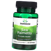 Со Пальметто, Saw Palmetto Maximum Strength, Swanson