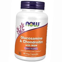 Глюкозамин и Хондроитин с MСM, Glucosamine & Chondroitin with MSM, Now Foods