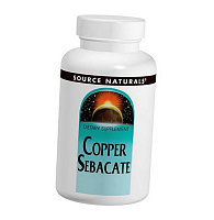 Медный Себацинат, Copper Sebacate, Source Naturals