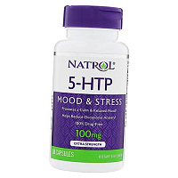 5-гидрокситриптофан для улучшения настроения, 5-HTP 100 Caps, Natrol