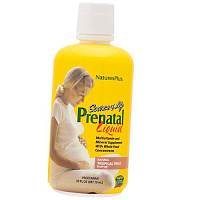 Жидкие Витамины для беременных Поливитамины для беременных, Source of Life Prenatal Liquid, Nature's Plus