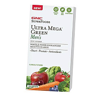 Витамины для мужчин, Ultra Mega Green Men's, GNC