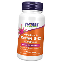 Метилкобаламин, Methyl B-12 Extra Strength 10000, Now Foods
