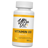 Витамин Д3, UltraVit Vitamin D3 2000, VP laboratory