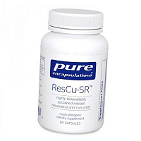 Ресвератрол и Куркумин, Rescu-SR, Pure Encapsulations 