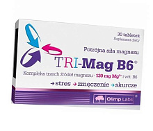 Магний Витамин В6, Tri-Mag B6, Olimp Nutrition