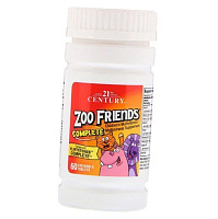 Витамины для детей, Zoo Friends Complete, 21st Century