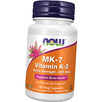 Витамин К2, Менахинон-7, MK-7 Vitamin K-2 Extra Strength 300, Now Foods