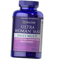 Женские Витамины, Ultra Woman Max Daily Multivitamin, Puritan's Pride