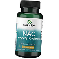 N-ацетил Цистеин, NAC N-Acetyl Cysteine 600, Swanson 