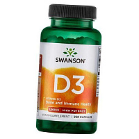 Витамин Д3, Vitamin D3 1000, Swanson