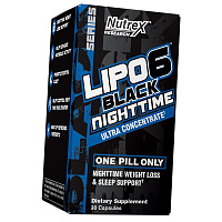 Lipo-6 Black NightTime Ultra concentrate