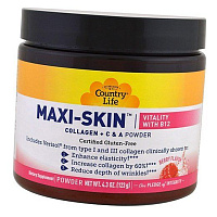 Витамины для волос и ногтей, кожи, Maxi-Skin with B12, Country Life