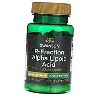 R-фракция альфа-липоевой кислоты, R-Fraction Alpha Lipoic Acid Double Strength 100, Swanson 