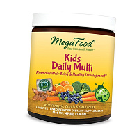 Мультивитамины для детей, Kids Daily Multi Powder, Mega Food