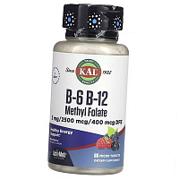 Витамин В6, В12 и метилфолат, B-6 B-12 Methyl Folate, KAL