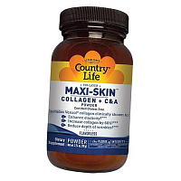 Коллаген для кожи в порошке, Maxi-Skin Powder, Country Life