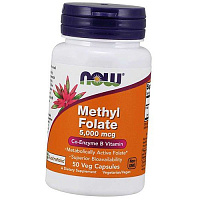 5-метилтетрагидрофолат, Methyl Folate 5000, Now Foods