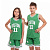 Форма баскетбольная подростковая NBA Boston 11 6354 (S Зелено-белый) Offer-0