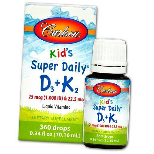 Kids Super Daily D3+K2 (10мл )
