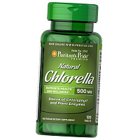 Натуральная Хлорелла, Natural Chlorella, Puritan's Pride