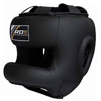Боксерский шлем тренировочный RDX с бампером