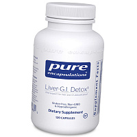 Комплекс для детоксикации печени и желудочно-кишечного тракта, Liver-G.I. Detox, Pure Encapsulations 