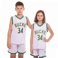 Форма баскетбольная детская NBA Bucks 34 3582 купить