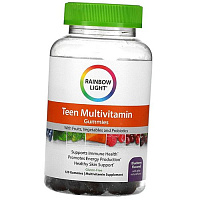Витамины для подростков, Teen Multivitamin Gummies, Rainbow Light